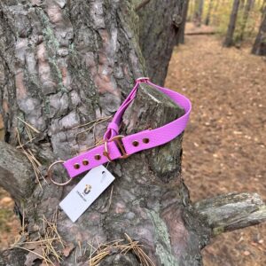 Obroża półzaciskowa HEXA – Lilac
