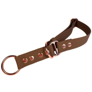 Obroża półzaciskowa HEXA – Brownie