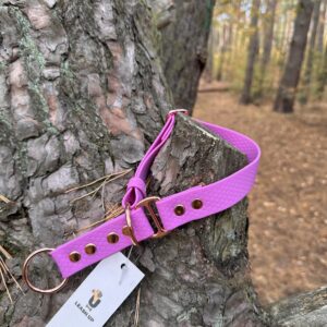 Obroża półzaciskowa HEXA – Lilac