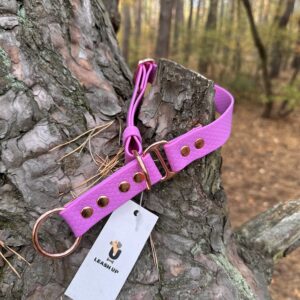 Obroża półzaciskowa HEXA – Lilac