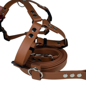 Szelki Guard BioThane® – Brown Sugar
