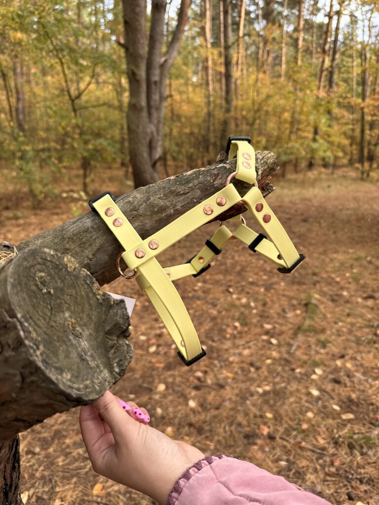 Szelki Guard BioThane® – Lemonade