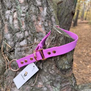 Obroża półzaciskowa HEXA – Lilac