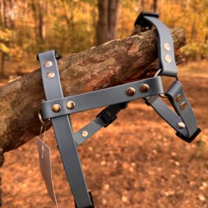 Szelki Guard BioThane® – Dove Blue