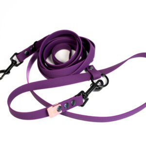 Smycz przepinana HEXA – Plum