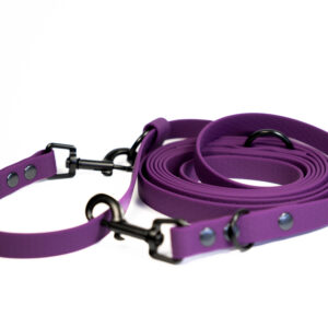 Smycz przepinana HEXA – Plum