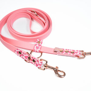 Smycz przepinana BioThane® Be My Valentine