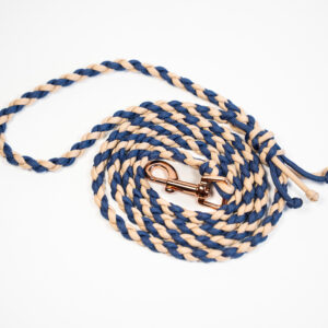 Smycz miejska pleciona paracord – personalizowana