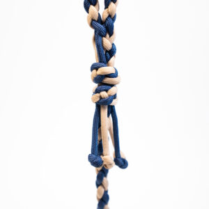 Smycz miejska pleciona paracord – personalizowana