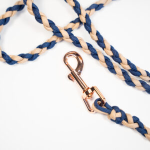 Smycz miejska pleciona paracord – personalizowana