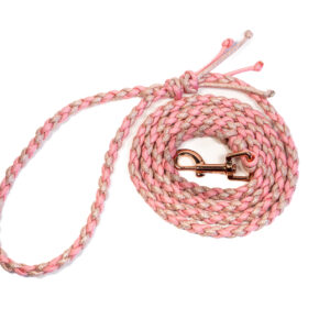 Smycz miejska pleciona paracord – personalizowana