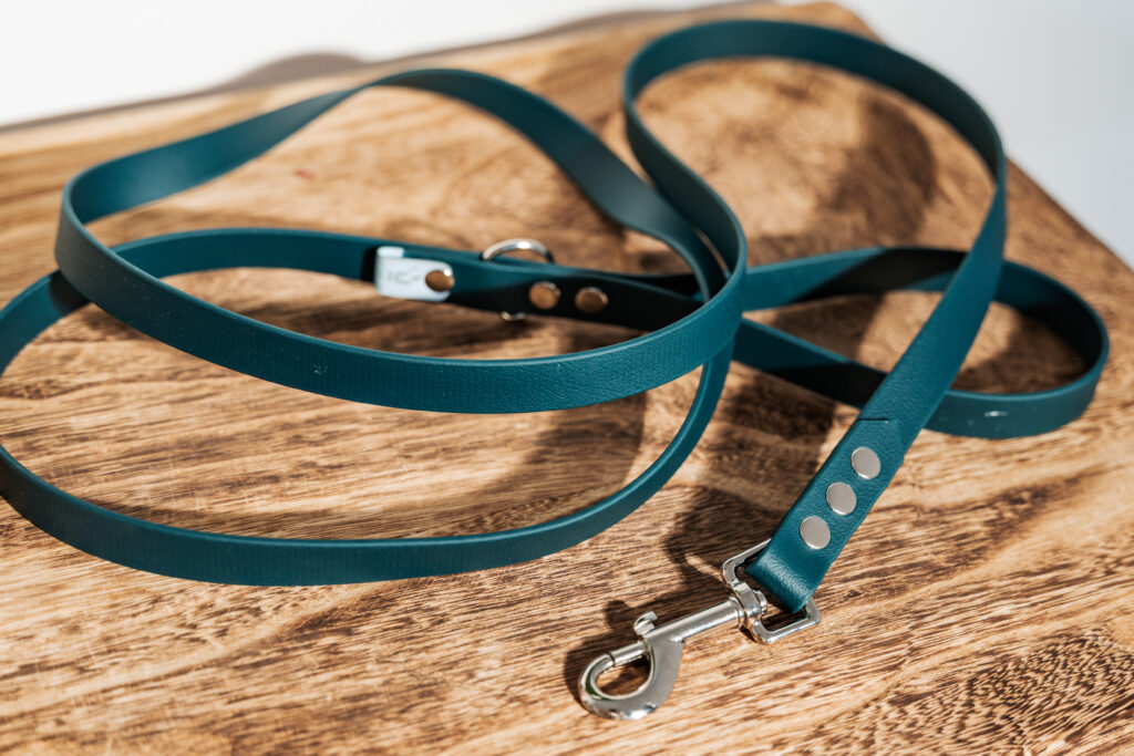 Linka treningowa BioThane® – Emerald