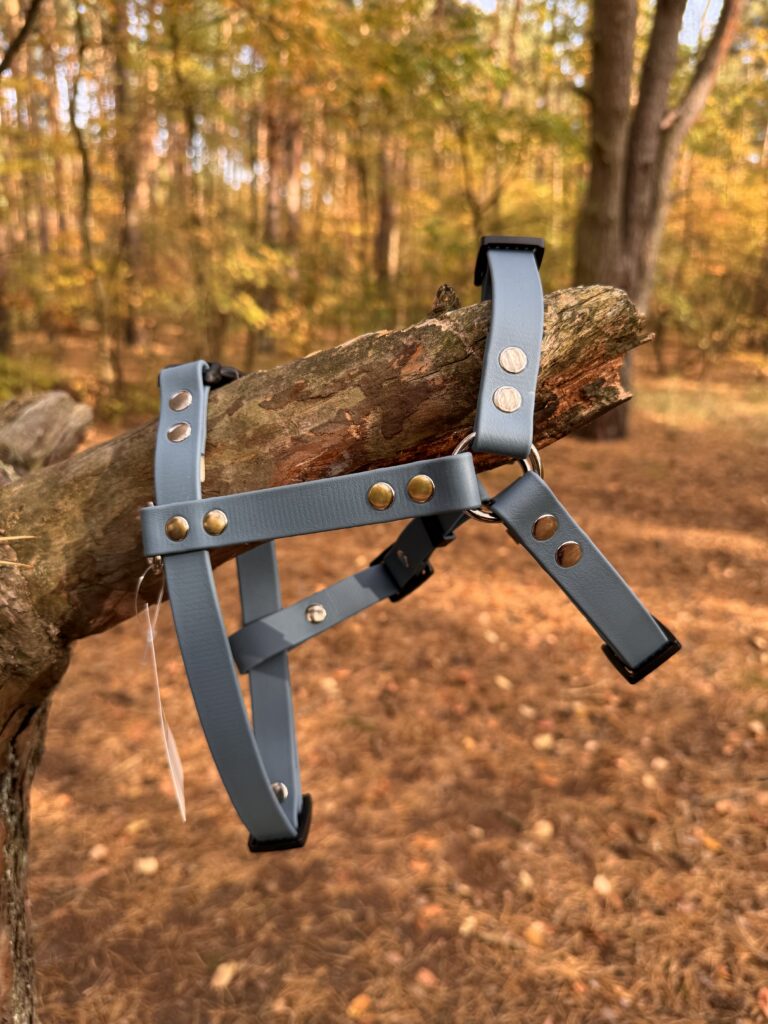 Szelki Guard BioThane® – Dove Blue