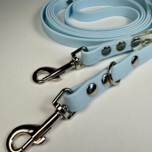 Smycz przepinana HEXA – Baby Blue