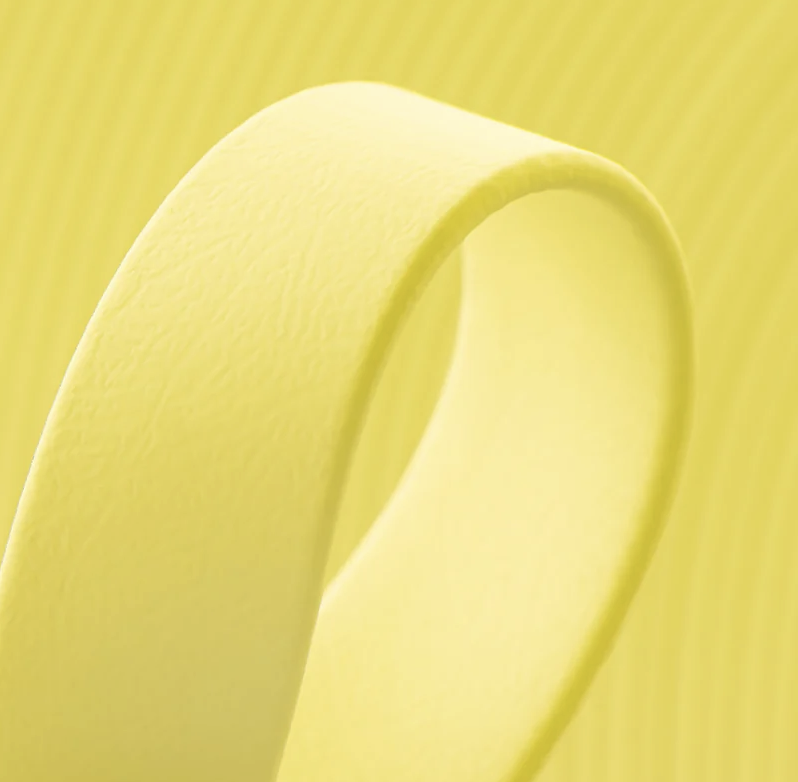 Obroża półzaciskowa BioThane® – Lemonade
