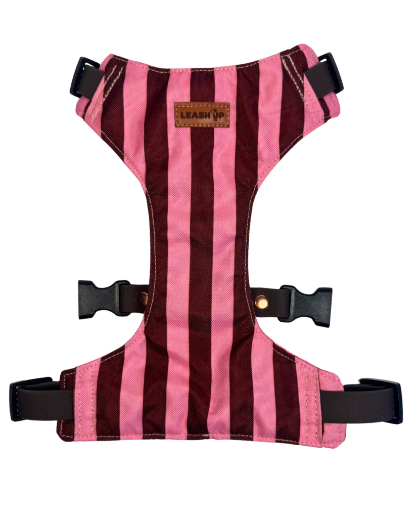 Szelki bezuciskowe Puppy Lines Pink HEXA