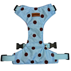 Szelki bezuciskowe Doggie Dots Blue HEXA