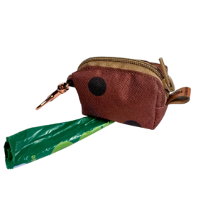 Etui na kupoworki – Doggie Dots Chocolate