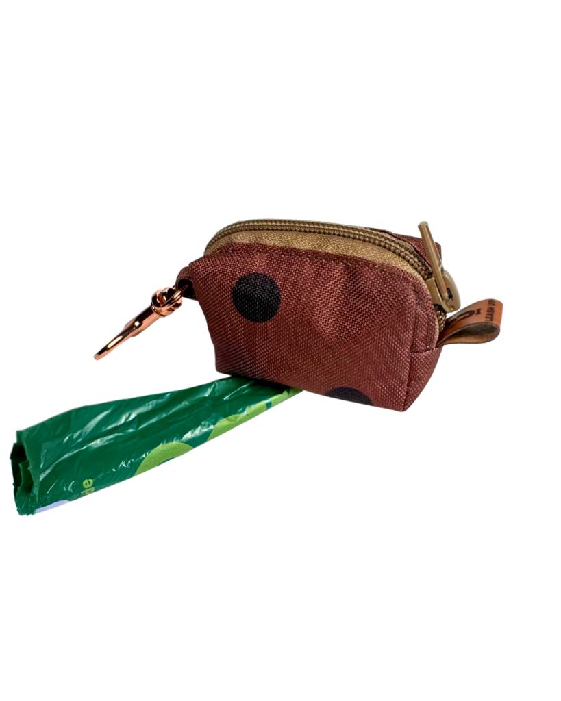 Etui na kupoworki – Doggie Dots Chocolate