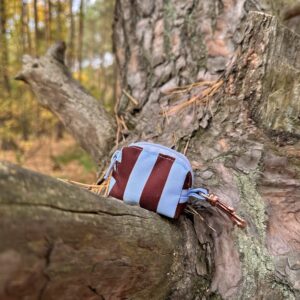 Etui na kupoworki – Puppy Lines Blue