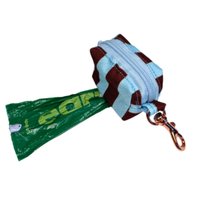 Etui na kupoworki – Puppy Lines Blue