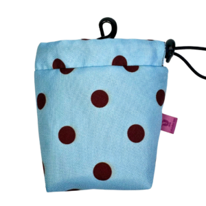 Saszetka na smaczki – Doggie Dots Blue