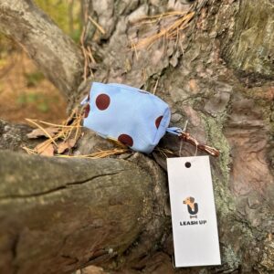 Etui na kupoworki – Doggie Dots Blue