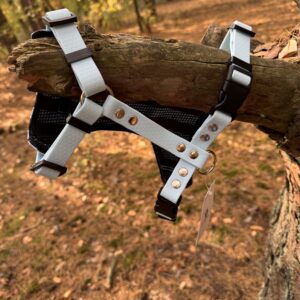 Szelki bezuciskowe Doggie Dots Blue HEXA